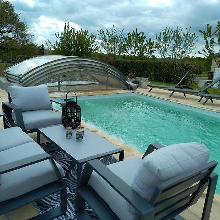 Maison/Villa Avec Piscine Privee Gite Brain D'Eau La Chapelle-de-Brain Екстериор снимка
